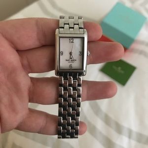 Kate Spade Cooper Bracelet Watch in Silver Tone